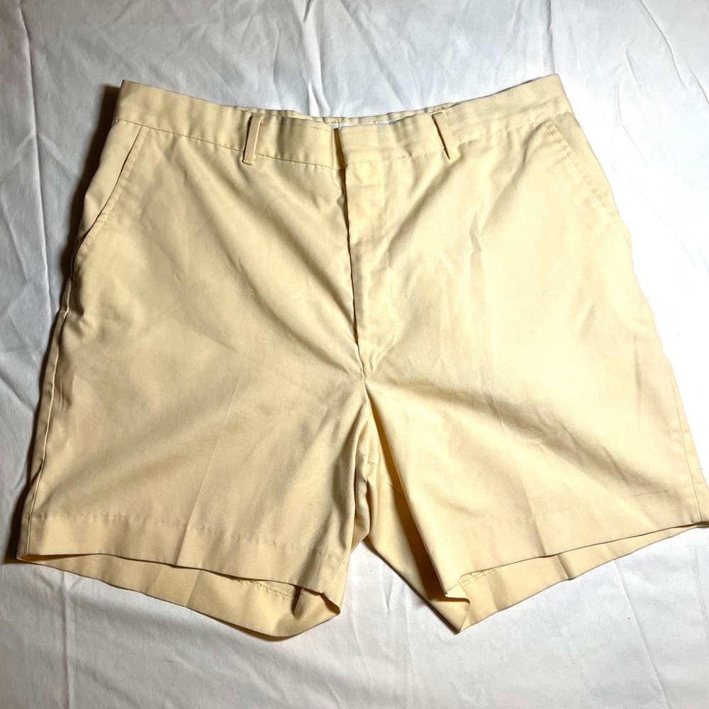 pale yellow shorts